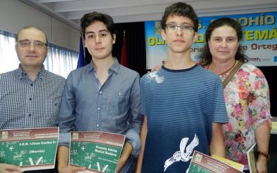 Alumnos premiados en Olimpíadas y Concursos Matemáticos – 2015 (2)