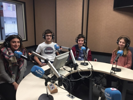 Alumnos de 3º ESO visitan Onda Regional de Murcia