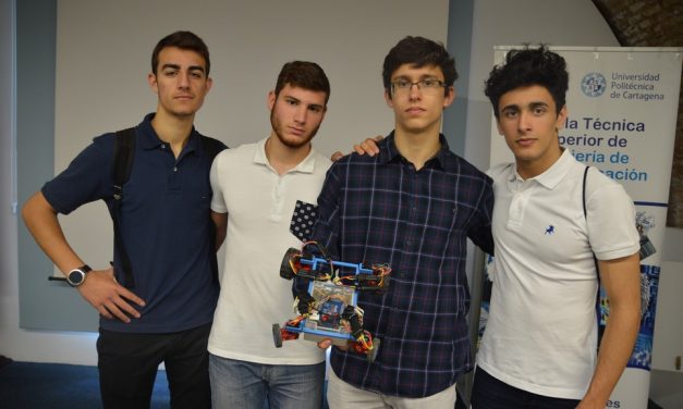 Alumnos de 2º bachillerato de investigación, primer premio en el Concurso Tecnológico de Teleco (UPCT)
