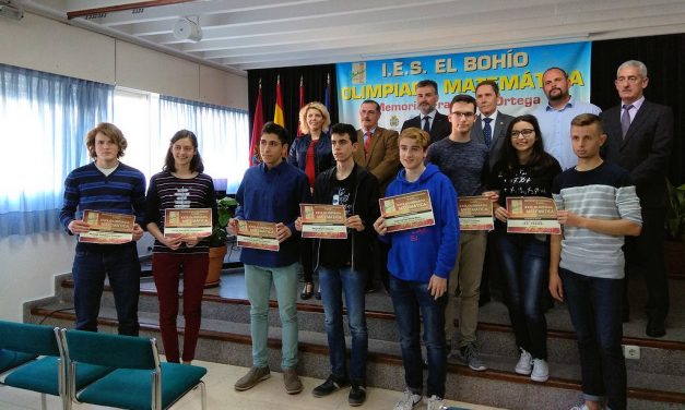 Nicolás Colchero, segundo premio en la XXIX Olimpíada Matemática del IES «El Bohío»