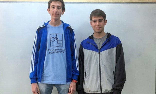 Dos premios para alumnos del IES Juan Carlos I en la LV Olimpiada Matemática Española