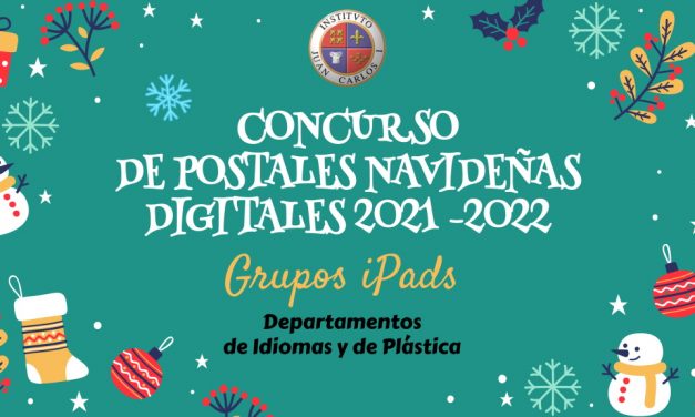 Concurso Postal Navideña Digital para el alumnado de los grupos iPads · 2021-22
