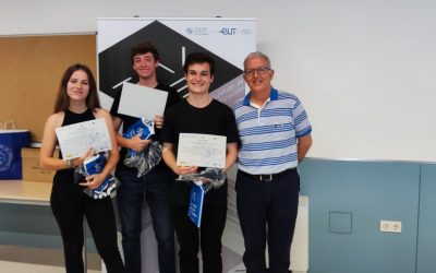 El equipo del IES Juan Carlos I se alza con el primer premio de la Olimpiada Regional de Ingeniería de la Edificación y Arquitectura