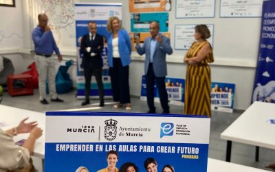 El IES Juan Carlos I acoge la presentación del concurso EmprendeJoven 2025. Edición Murcia 1200