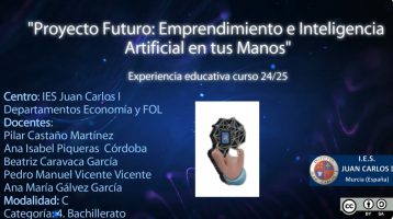 El IES Juan Carlos I se presenta a la primera edición de los Premios Nacionales a experiencias educativas que fomentan la Competencia  Digital del alumnado