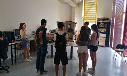 Alumnas de Bachillerato visitan el edificio ELDI de la UPCT