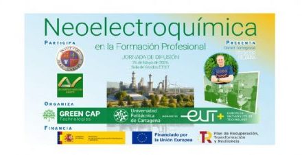 El proyecto de innovación de Neoelectroquímica en la FP, desarrollado en el marco del Plan de Recuperación, Transformación y Resiliencia – Financiado por la Unión Europea – NextGenerationEU, celebra su acto de clausura.