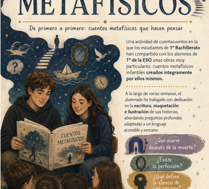Actividad Día del Libro: “De primero a primero: cuentos metafísicos que hacen pensar”