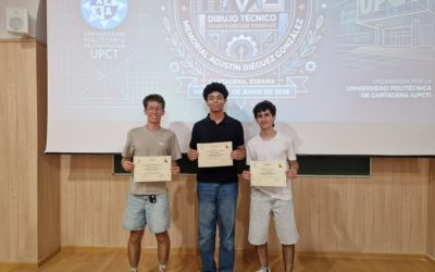 Primer premio en la Olimpiada de Dibujo Técnico